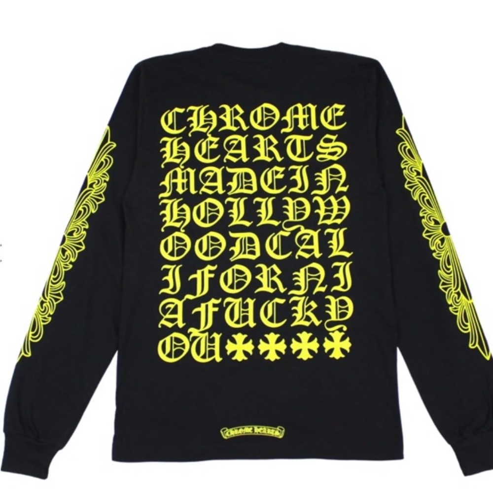 Chrome hearts made in Hollywood long sleeve t-shirt